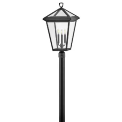 Alford Place 26 Inch Tall 3 Light LED Outdoor Post Lamp By Hinkley Lighting -LumeLux Shop Hinkley Lighting 2563MB LL alt2