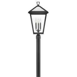 Alford Place 26 Inch Tall 3 Light LED Outdoor Post Lamp By Hinkley Lighting -LumeLux Shop Hinkley Lighting 2563MB LL alt4