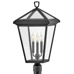 Alford Place 26 Inch Tall 3 Light LED Outdoor Post Lamp By Hinkley Lighting -LumeLux Shop Hinkley Lighting 2563MB LL alt5