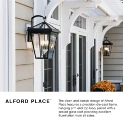 Alford Place 26 Inch Tall 3 Light LED Outdoor Post Lamp By Hinkley Lighting -LumeLux Shop Hinkley Lighting 2563MB LL alt9
