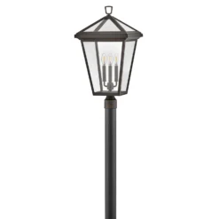 Alford Place 26 Inch Tall 3 Light LED Outdoor Post Lamp By Hinkley Lighting -LumeLux Shop Hinkley Lighting 2563OZ LL alt1