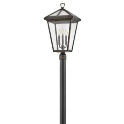Alford Place 26 Inch Tall 3 Light LED Outdoor Post Lamp By Hinkley Lighting -LumeLux Shop Hinkley Lighting 2563OZ LL alt3