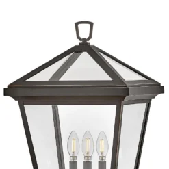 Alford Place 26 Inch Tall 3 Light LED Outdoor Post Lamp By Hinkley Lighting -LumeLux Shop Hinkley Lighting 2563OZ LL alt6