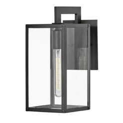 Hinkley Lighting Max 13 Inch Tall Outdoor Wall Light -LumeLux Shop Hinkley Lighting 2590bk ll