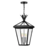 Palma 21 Inch Tall 3 Light Outdoor Hanging Lantern By Hinkley Lighting
