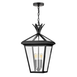 Palma 21 Inch Tall 3 Light Outdoor Hanging Lantern By Hinkley Lighting
