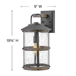 Hinkley Lighting Lakehouse 17 Inch Tall LED Outdoor Wall Light -LumeLux Shop Hinkley Lighting 2684DZ LL alt1