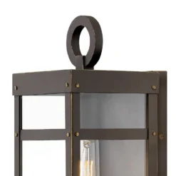 Hinkley Lighting Porter 13 Inch Tall Outdoor Wall Light -LumeLux Shop Hinkley Lighting 2806OZ alt2