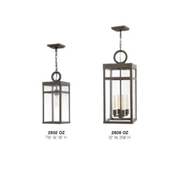 Porter 31 Inch Tall 4 Light Outdoor Hanging Lantern By Hinkley Lighting -LumeLux Shop Hinkley Lighting 2808OZ alt4