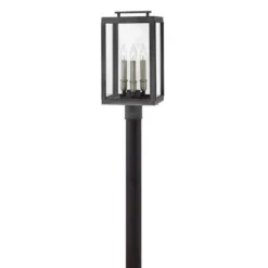 Sutcliffe 20 Inch Tall 3 Light Outdoor Post Lamp By Hinkley Lighting