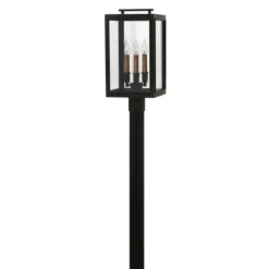 Sutcliffe 20 Inch Tall 3 Light Outdoor Post Lamp By Hinkley Lighting -LumeLux Shop Hinkley Lighting 2911 oz