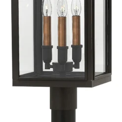 Sutcliffe 20 Inch Tall 3 Light Outdoor Post Lamp By Hinkley Lighting -LumeLux Shop Hinkley Lighting 2911OZ alt2