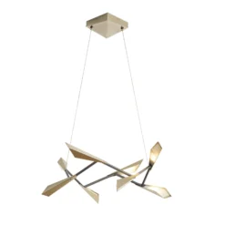 Hubbardton Forge Quill 33 Inch LED Large Pendant -LumeLux Shop Hubbardton Forge 135003 LED STND 84 1