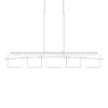 Arc Ellipse 62 Inch 5 Light Chandelier By Hubbardton Forge