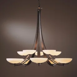 Aegis 50 Inch 10 Light Chandelier By Hubbardton Forge -LumeLux Shop Hubbardton Forge 191248 1006 BB