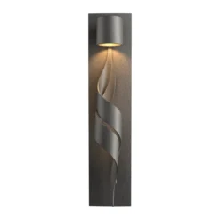 Hubbardton Forge Flux 23 Inch Tall Outdoor Wall Light -LumeLux Shop Hubbardton Forge 303090 1005