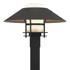 Hubbardton Forge Henry 15 Inch Tall Outdoor Post Lamp -LumeLux Shop Hubbardton Forge 344227 1002