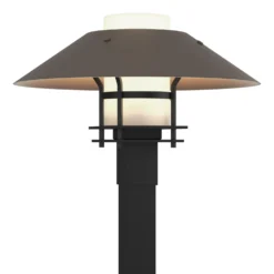 Hubbardton Forge Henry 15 Inch Tall Outdoor Post Lamp -LumeLux Shop Hubbardton Forge 344227 1010