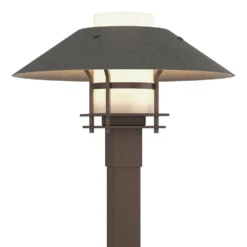 Hubbardton Forge Henry 15 Inch Tall Outdoor Post Lamp -LumeLux Shop Hubbardton Forge 344227 1058