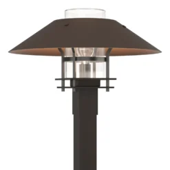 Hubbardton Forge Henry 15 Inch Tall Outdoor Post Lamp -LumeLux Shop Hubbardton Forge 344227 1110