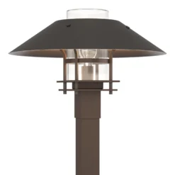 Hubbardton Forge Henry 15 Inch Tall Outdoor Post Lamp -LumeLux Shop Hubbardton Forge 344227 1121