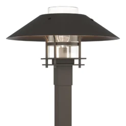 Hubbardton Forge Henry 15 Inch Tall Outdoor Post Lamp -LumeLux Shop Hubbardton Forge 344227 1123