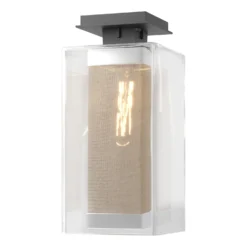 Hubbardton Forge Polaris 6 Inch Outdoor Flush Mount -LumeLux Shop Hubbardton Forge 356850 1001