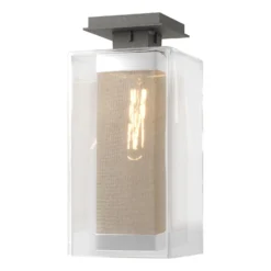 Hubbardton Forge Polaris 6 Inch Outdoor Flush Mount -LumeLux Shop Hubbardton Forge 356850 1003