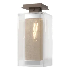 Hubbardton Forge Polaris 6 Inch Outdoor Flush Mount -LumeLux Shop Hubbardton Forge 356850 1009