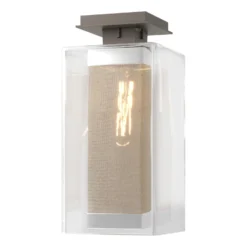 Hubbardton Forge Polaris 6 Inch Outdoor Flush Mount -LumeLux Shop Hubbardton Forge 356850 1011