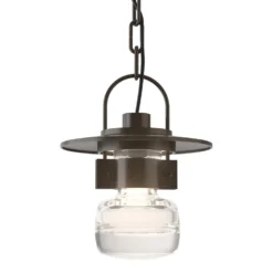 Hubbardton Forge Mason 10 Inch Tall Outdoor Hanging Lantern -LumeLux Shop Hubbardton Forge 363003 1022