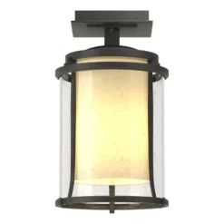 Hubbardton Forge Meridian 7 Inch Outdoor Flush Mount -LumeLux Shop Hubbardton Forge 365605 1005
