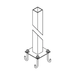 Hubbardton Forge Outdoor Post