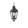Winchester 25 Inch Tall 3 Light Outdoor Hanging Lantern By Kalco Lighting
