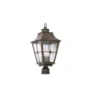 Belle Grove 24 Inch Tall 4 Light Outdoor Post Lamp By Kalco Lighting