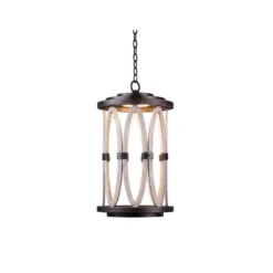 Belmont 22 Inch Tall 1 Light LED Outdoor Hanging Lantern By Kalco Lighting