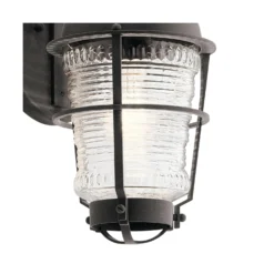 Kichler Lighting Chance Harbor 14 Inch Tall Outdoor Wall Light - Clearance Special -LumeLux Shop Kichler Lighting 49936WZC glass