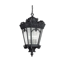 Tournai 33 Inch Tall 4 Light Outdoor Hanging Lantern By Kichler Lighting
