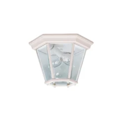 Madison 10 Inch 2 Light Outdoor Flush Mount By Kichler Lighting