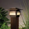 Zen Garden 5 Inch Tall 1 Light Outdoor Pier Lamp By Kichler Lighting