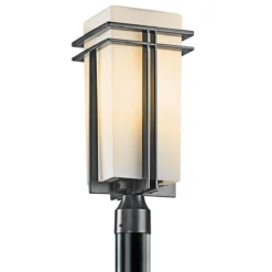 Tremillo 20 Inch Tall 1 Light Outdoor Post Lamp By Kichler Lighting
