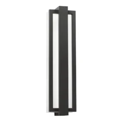 Sedo 24 Inch Tall 1 Light LED Outdoor Wall Light By Kichler Lighting -LumeLux Shop Kichler 49435SBK