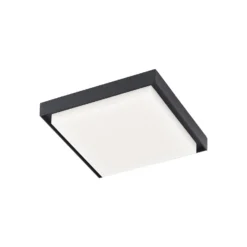 Ridge 8 Inch LED Outdoor Flush Mount By Kuzco Lighting -LumeLux Shop Kuzco Lighting RIDGE EC34509 BK