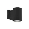 Nordic 5 Inch Tall LED Outdoor Wall Light By Kuzco Lighting