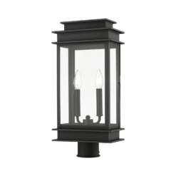 Princeton 20 Inch Tall 2 Light Outdoor Post Lamp By Livex Lighting -LumeLux Shop Livex Lighting 2017 04 01