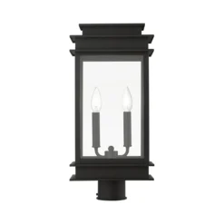Princeton 20 Inch Tall 2 Light Outdoor Post Lamp By Livex Lighting -LumeLux Shop Livex Lighting 2017 04 03