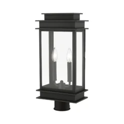 Princeton 20 Inch Tall 2 Light Outdoor Post Lamp By Livex Lighting -LumeLux Shop Livex Lighting 2017 04 05