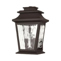 Hathaway 13 Inch Tall 2 Light Outdoor Wall Light By Livex Lighting -LumeLux Shop Livex Lighting 20256 07 02