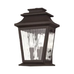 Hathaway 13 Inch Tall 2 Light Outdoor Wall Light By Livex Lighting -LumeLux Shop Livex Lighting 20256 07 03