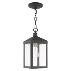 Livex Lighting Nyack 14 Inch Tall Outdoor Hanging Lantern